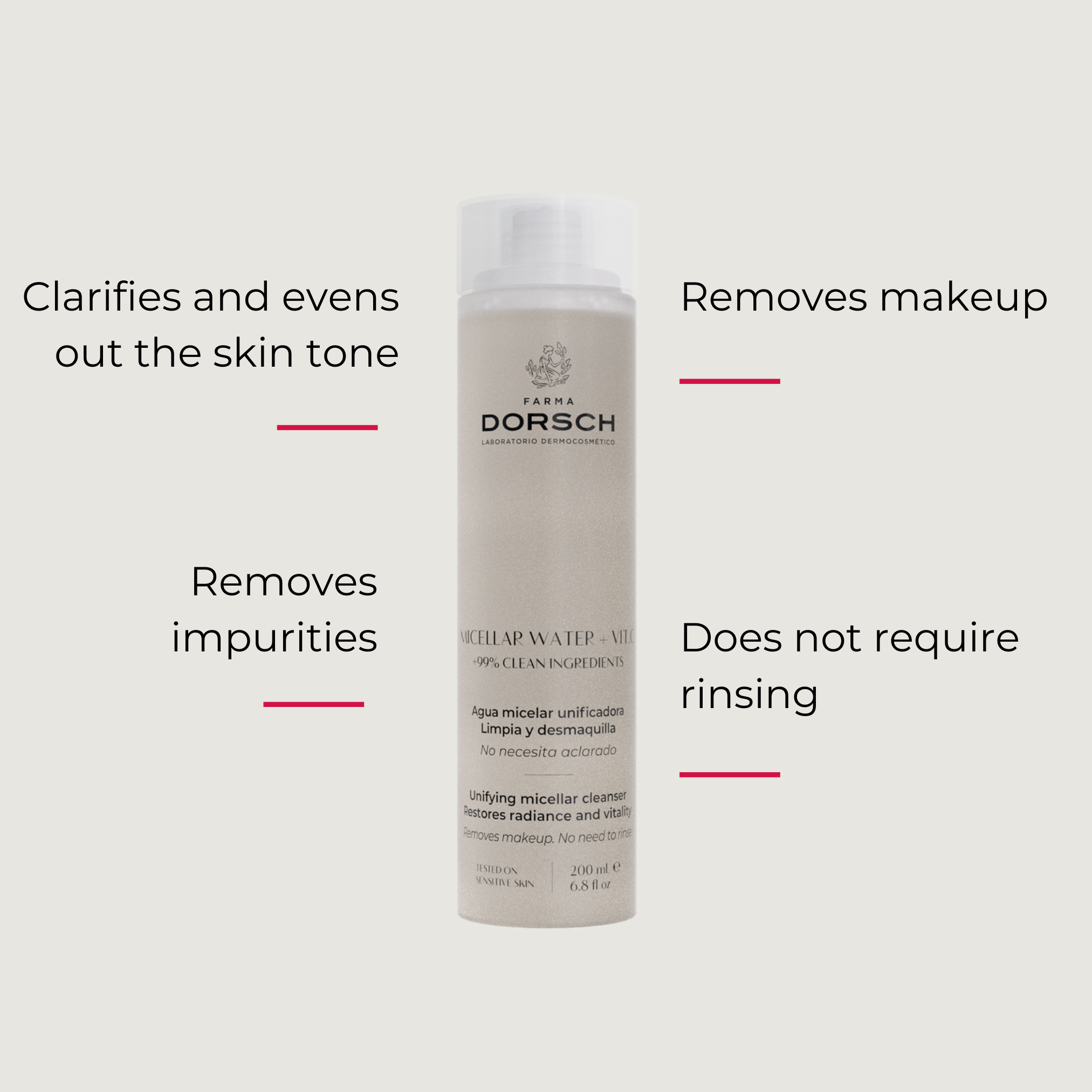 MICELLAR WATER + VITAMIN C