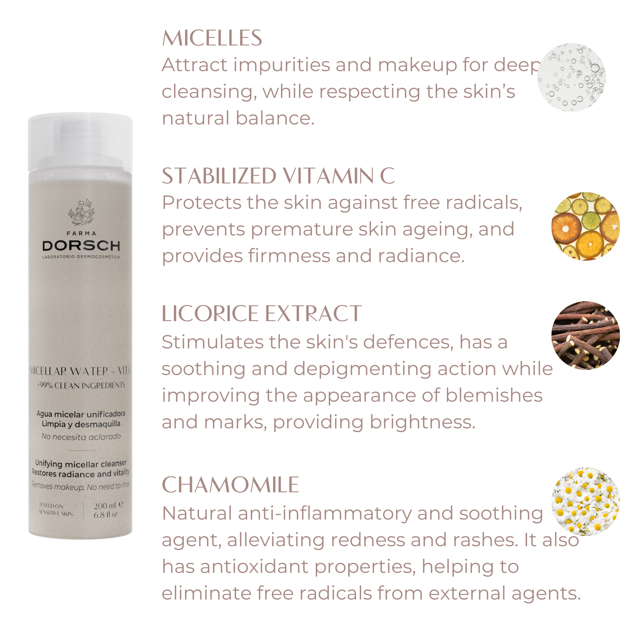 MICELLAR WATER + VITAMIN C