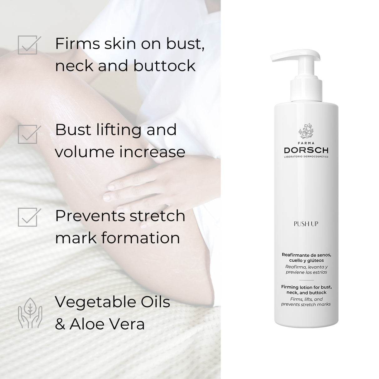 PUSH UP - FIRMING LOTION FOR BUST, NECK & BUTTOCK